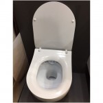 Potinkinio rėmo Grohe, mygtuko Skate Air ir klozeto Opoczno Urban Harmony Rimless su plonu lėtaeigiu dangčiu komplektas